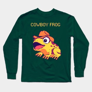 Cowboy Frog Long Sleeve T-Shirt